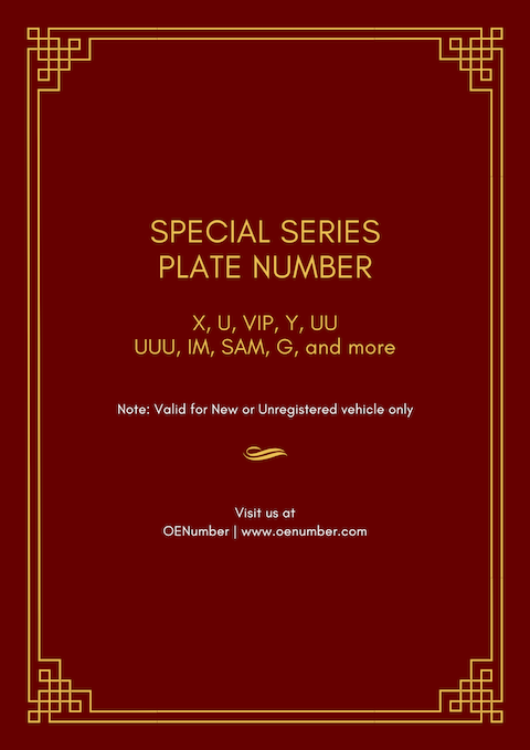 JPJ Car Plate Number Malaysia