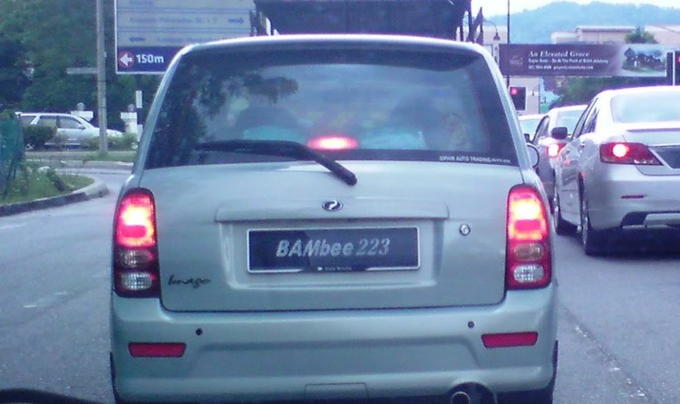 Car number plate malaysia
